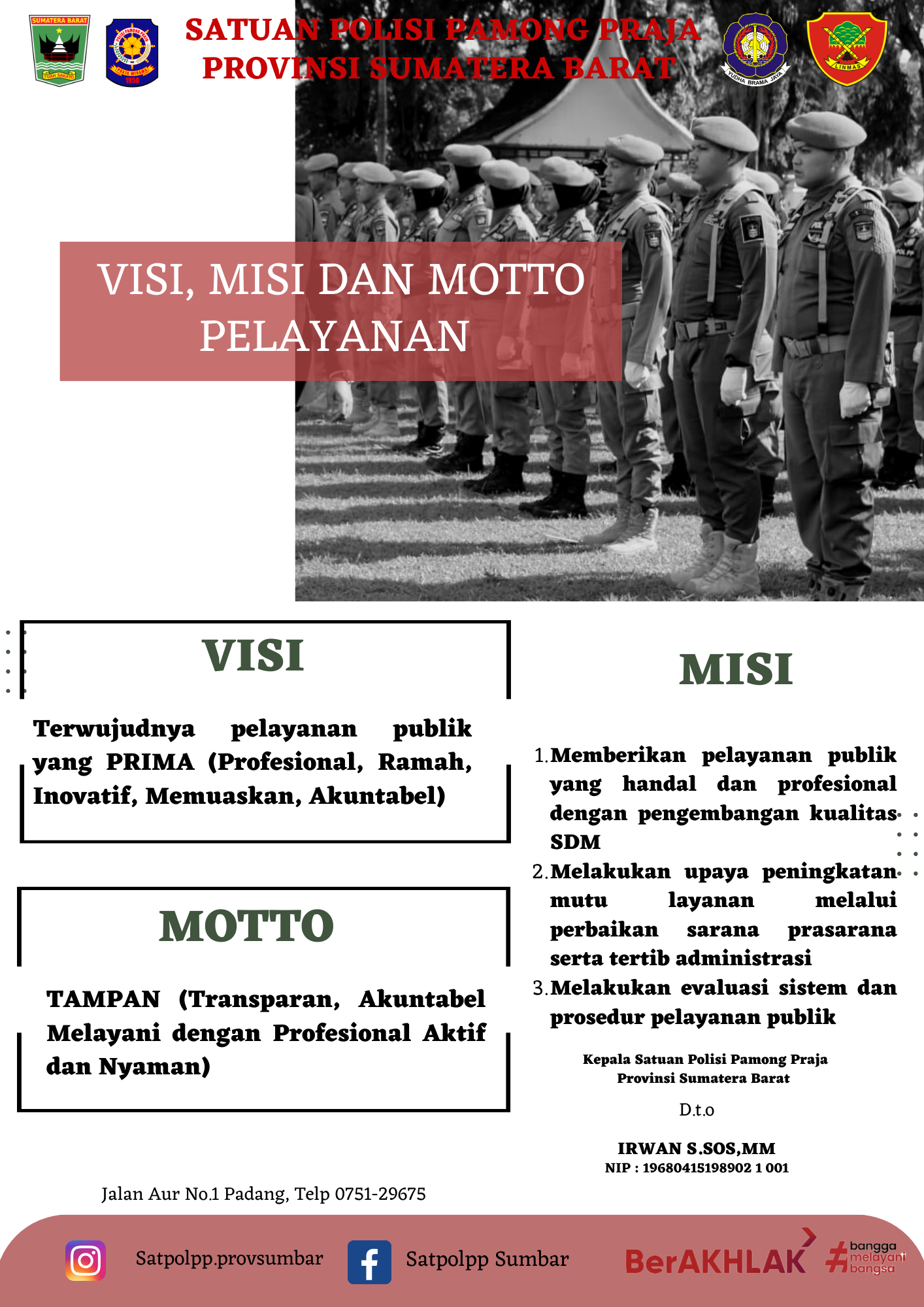 VISI MISI PELAYANAN